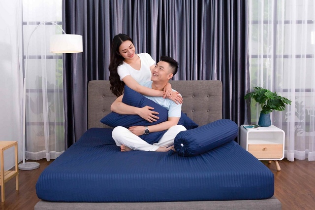 Cung cấp 10 bộ nệm foam đàn hồi cao cấp + gối + drap cho homestay